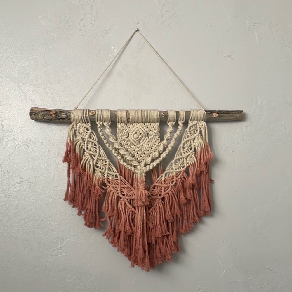 Macrame wall art
